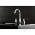thumbnail image 3 of Fauceture FSC8921DKL Kaiser Widespread Bathroom Faucet, Polished Chrome, 3 of 5