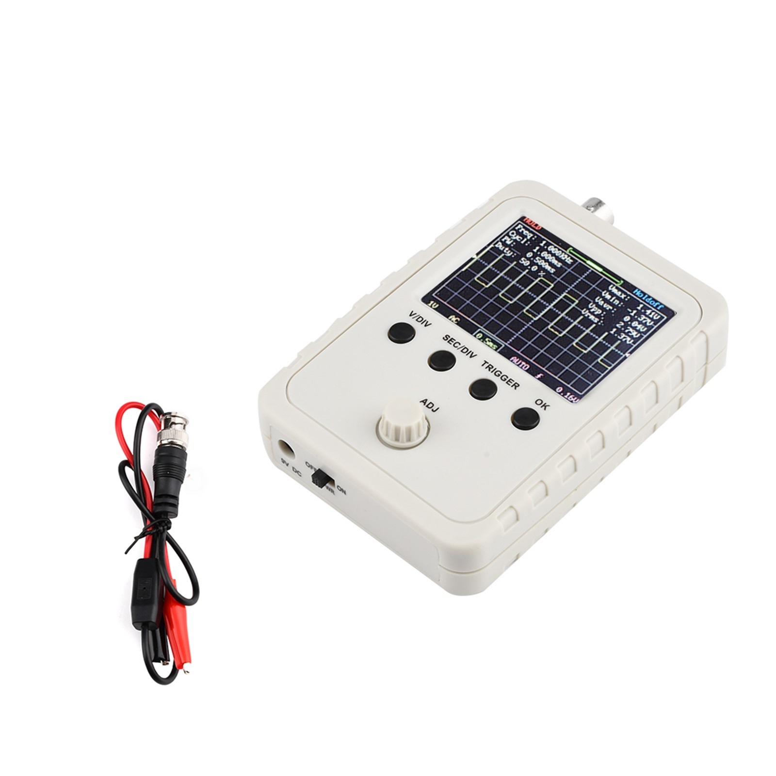 2.24" TFT Display Digital Multimeter With BNC Probe Data Oscilloscope Meter Output Analog Bandwidth ,Professional Designed