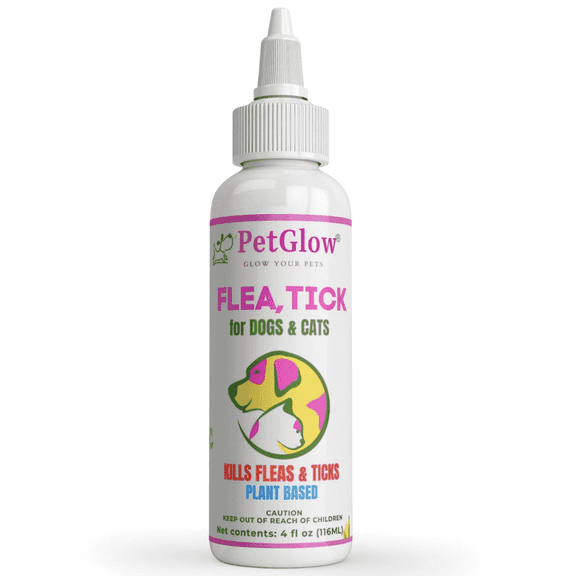 Natural Flea & Tick Treatment for Dogs & Cats – Plant-Based Repellent Formula
