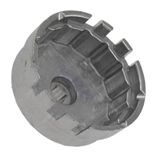Filtros de aceite Desmontaje de la llave Herramienta Multifunción Resistente al desgaste Fácil de instalar Filtros de aluminio prácticos Slock Spocket 6 espacios