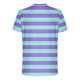 thumbnail image 4 of Camisetas de Manga Larga para Hombres Imprimir Fallow Cuello Redondo Camiseta, Moda Casual Manga Corta Mezcla de Algodón/Lino, 4 of 5