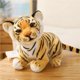 thumbnail image 5 of Bewildely Muñeco de peluche de tigre suave, juguete compacto y ligero para transportar fácilmente, juguete de peluche de Animal Animales de peluche y juguetes de peluche No.1, 5 of 6