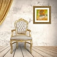thumbnail image 3 of Hanniet, Marc 12x12 Gold Ornate Wood Framed with Double Matting Museum Art Print Titled - Aurore doree, 3 of 4