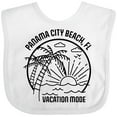 thumbnail image 3 of Inktastic Summer Vacation Mode Panama City Beach Florida Boys or Girls Baby Bib, 3 of 4