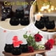 thumbnail image 5 of Juguete de peluche de gato negro, lindo gato de peluche para niños, mini gato de peluche negro suave de 3 piezas para niñas y niños, lindo muñeco de gato de peluche para cumpleaños y Navidad, 5 of 5