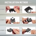 thumbnail image 4 of AC Ventilación Aire Ventilación Salida Pestaña Clips para Mercedes Benz -4uds Marrón, 4 of 8