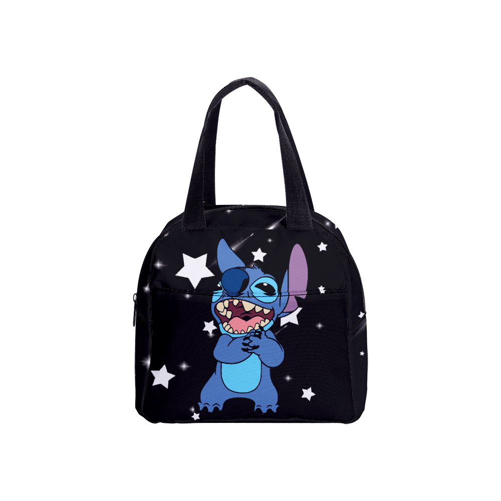 Lilo and Stitch Cute Lunch Bag for Boys and Girls Reusable Lunch Box