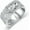 A1.PIXIU RING(Adjustable), variant on Feng Shui Pixiu Mantra Sterling Silver Attracting Wealth Amulet Lucky Protection Wealth Buddhist Jewelry Feng Shui Ring for Men & Women