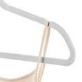 thumbnail image 4 of Better Homes & Gardens Velvet Adult Clothing Hangers, 30 Pack, Silver, Non-Slip, Space Saving, 4 of 5