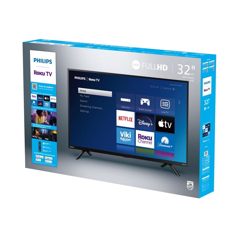 Philips 32" 1080p FHD Roku LED TV (32PFL6573/F7) gallery view