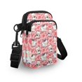 thumbnail image 3 of HELLHERO Crossbody Bags Cat Paw Print Pattern with Zipper Closed Crossbody Small Bags for Men, Women, 3 of 7