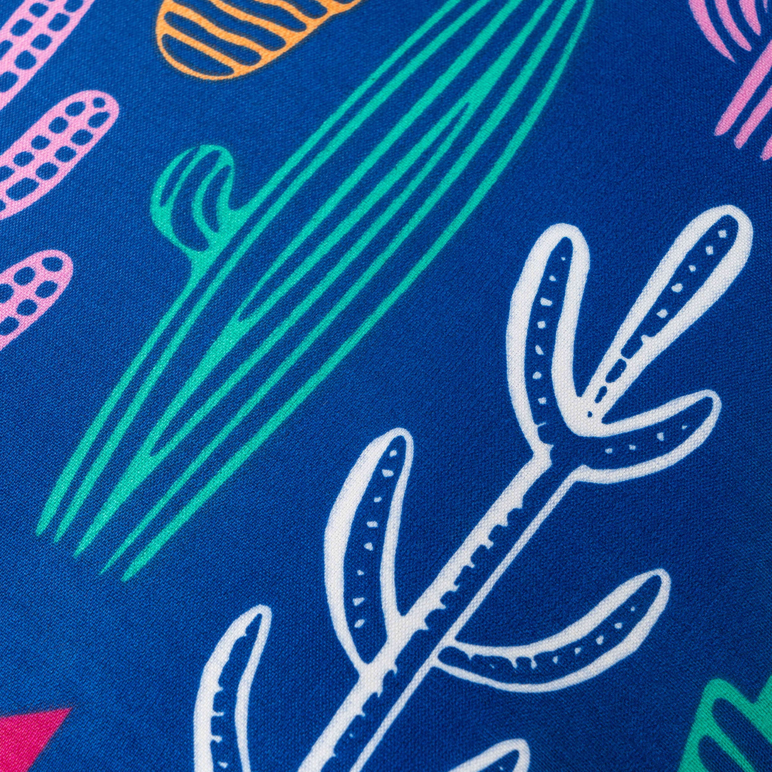 Mainstays SW Cactus Reversible Outdoor Throw Pillow 16 Inch Multicolour Novelty