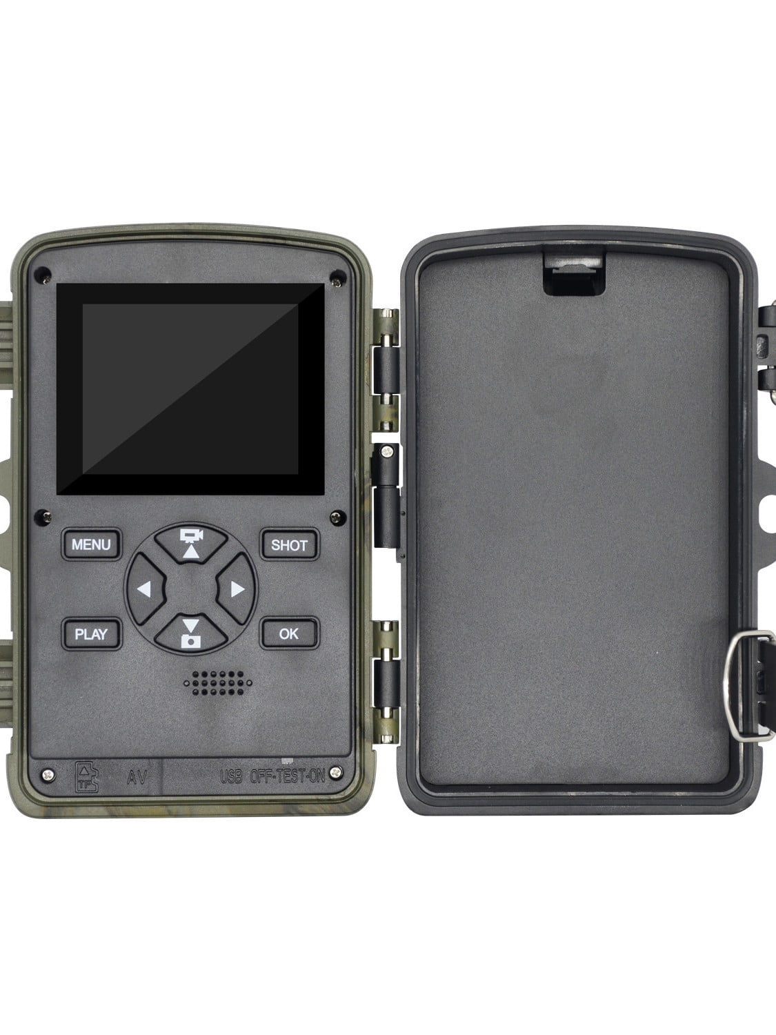 Trail Camera 4K Game Camera,WiFi Bluetooth Connection,Trail Cameras with Night Vison Motion Activated Waterproof for Wildlife Deer Outdoor Trigger Time