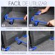 thumbnail image 5 of Solución de mudanzas de alta resistencia en color azul Elevador de muebles para el hogar con 4 ruedas y barra simple, 5 of 8