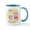 White/Blue Inside, variant on CafePress - Peppa Pig: Yummy Time - 11 oz Ceramic Mug - Novelty Coffee Tea Cup