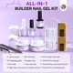 thumbnail image 2 of Kit de gel para uñas Builder SAVILAND de secado rápido con mini luz UV, 2 of 7