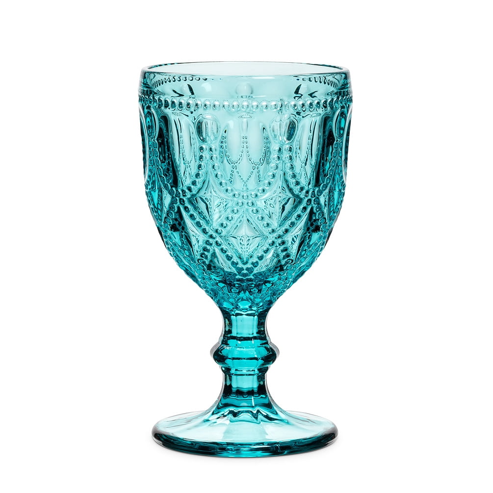 Abbott Collections Verre à Vin Motif Bijoux et Perles (Ensemble de 2)