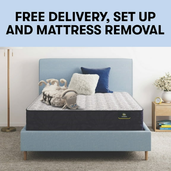 Serta 13" King Classic Clarks Hill Elite Ltd Firm Tight Top Innerspring Adult Mattress
