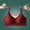 Red, variant on Viluyesy Womens Bralette Bras, Comfort Adjustable Strap Sameless Stretch Sports Everyday Underwear Gray M-3XL