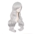 thumbnail image 2 of LinYooLi 28 Pouces/70 cm Perruque Synthétique Cheveux Longs Bouclés (Brun Blond Mélangé), 2 of 4