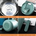 thumbnail image 6 of Coffee Mug with Handle, 15oz Insulated Stainless Steel Coffee Travel Mug, Double Wall Vacuum Reusable Coffee Cup with Lid, 6 of 7