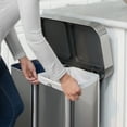 thumbnail image 2 of simplehuman Code H Custom Fit Drawstring Trash Bags in Dispenser Packs, 60 Count, 35 Liter / 9.3 Gallon, White, 2 of 6