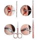 thumbnail image 4 of 18pcs Manicure and Pedicure Set, Nail Grooming Kit, Stainless Steel Nail Clipper Set for Ladies Wome, 4 of 4