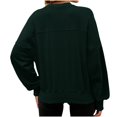 thumbnail image 5 of Patlollav Womens Fall Oversized Sweatshirts Crewneck Fleece Casual Pullover Sweaters Outfits, 5 of 6