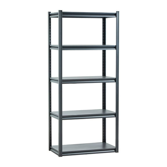 Garage Storage Shelves 5-Tier - 32x18x72 Inch Heavy Duty Steel Shelving Unit - 2000 lbs Capacity - Adjustable Metal Rack for Warehouse, Basement, Utility Room