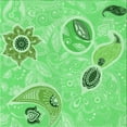 thumbnail image 1 of Ahgly Company Tapis d'Intérieur Lavable en Machine Carré Vert, 4 Pieds Carré, 1 of 7