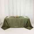 thumbnail image 6 of Efavormart 90" X 132" - Dusty Sage Green Accordion Crinkle Taffeta Rectangular Table Cover - Perfect for Wedding Ceremonies, Parties, Upscale Occasions, Birthday Celebrations, and Any Special Event, 6 of 11