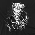 thumbnail image 2 of Batman T-Shirt Jokers Splatter Smile Unisex Graphic Tee For Men & Women, 2 of 7