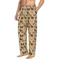 thumbnail image 2 of Balery Cute Dogs Head print Men's Pajama Pants,Ultra Lightweight Pjs,Lounge Pant-XX-Large, 2 of 9