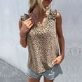 thumbnail image 2 of Camisa elegante con estampado de leopardo para mujer, blusas sin mangas con estampado de leopardo para mujer, blusas sin mangas con estampado de leopardo para mujer, máxima eficiencia, 2 of 7