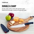 thumbnail image 4 of Farberware Edgekeeper Classic 8-inch Chef Knife with Black Self-Sharpening Sleeve and Handle, 4 of 18
