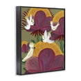 thumbnail image 2 of Stupell Industries Bohemian Tropical Cockatoos & Plants Black Framed Giclee Art, 11 x 14, by Kay Widdowson, 2 of 8