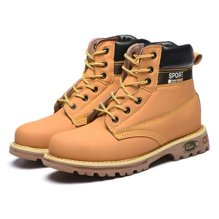 

Waterproof Steel Toe Work Boots for Men Women Lightweight Safety Shoes Anti-pierce Industrial Work Sneakers