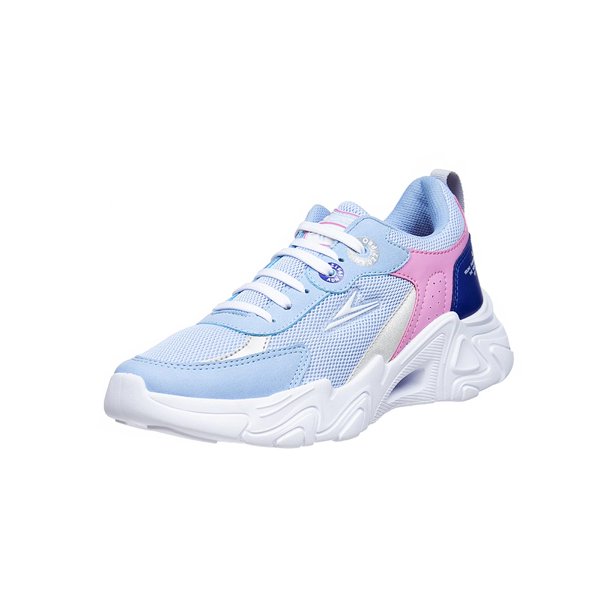 Tenis Mujer Con Plataforma Casuales Textil Azul Urbanos azul 26 Clasben 024D5G