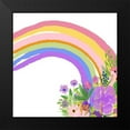 thumbnail image 2 of Bailey, Ann 12x12 Black Modern Framed Museum Art Print Titled - Over the Rainbow 3, 2 of 5