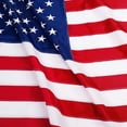 thumbnail image 2 of (2 pack) ANLEY American US Flag 5x8 Ft Heavy Duty - Embroidered Stars 210D USA Banner Flags with Brass Grommets, 2 of 8