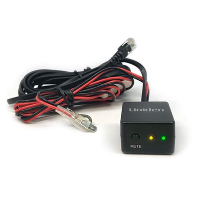 Kit de cableado inteligente para detector de radar RDA-HDWKT de Uniden con botón de silencio, alerta LED y LED de encendido R8, R7, R4, R3, R1, DFR9, DFR9BLK, DFR8, DFR7 y DFR6.