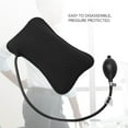 thumbnail image 4 of Inflatable Lower Back Pillow, Inflatable Lumbar Pillow Black Pain Relief  for Office, 4 of 8