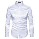 thumbnail image 2 of Hombres Casual Sólido Cuello Redondo Jersey Suéter de Manga Larga Slim Fit Bottoming Knit Top Suéter de Cuello Alto Pompotops oipoqjl51012, 2 of 5