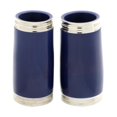 thumbnail image 1 of 2 tubos portátiles para clarinete, tubos de afinación para clarinete, tubo de afinación agudo para clarinete. azul, 1 of 6