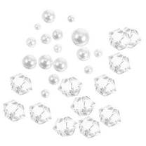 BESTYASH 1Pack White Decorative Aquarium Gravel Stones Easy Clean Fish Tank Substrate