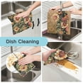 thumbnail image 2 of Ryvnso Chicken and Sunflowers Kitchen Towels Dish Clothes for Drying Dishes Cleaning Absorbent Set of 6, 2 of 9