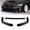 Black, variant on For 2015-2021 Subaru WRX STi CS-Style Matt Black Front Bumper Body Spoiler Lip