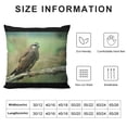 thumbnail image 5 of Orinice Bird Branch Grass Graphic Decorative Throw Pillow Cover for Home Couch Living Room Bed Sofa Pillowcase, Year-Round Use, 1PC 18x18in, 5 of 5