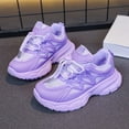 thumbnail image 4 of Gubotare Sneakers for Boys Toddler Shoes Girls Boys Barefoot Shoes Kids Breathable Sneakers Slip On Tennis Shoe Lightweight Sneakers Size 2 (Purple,Big Kids 2), 4 of 7