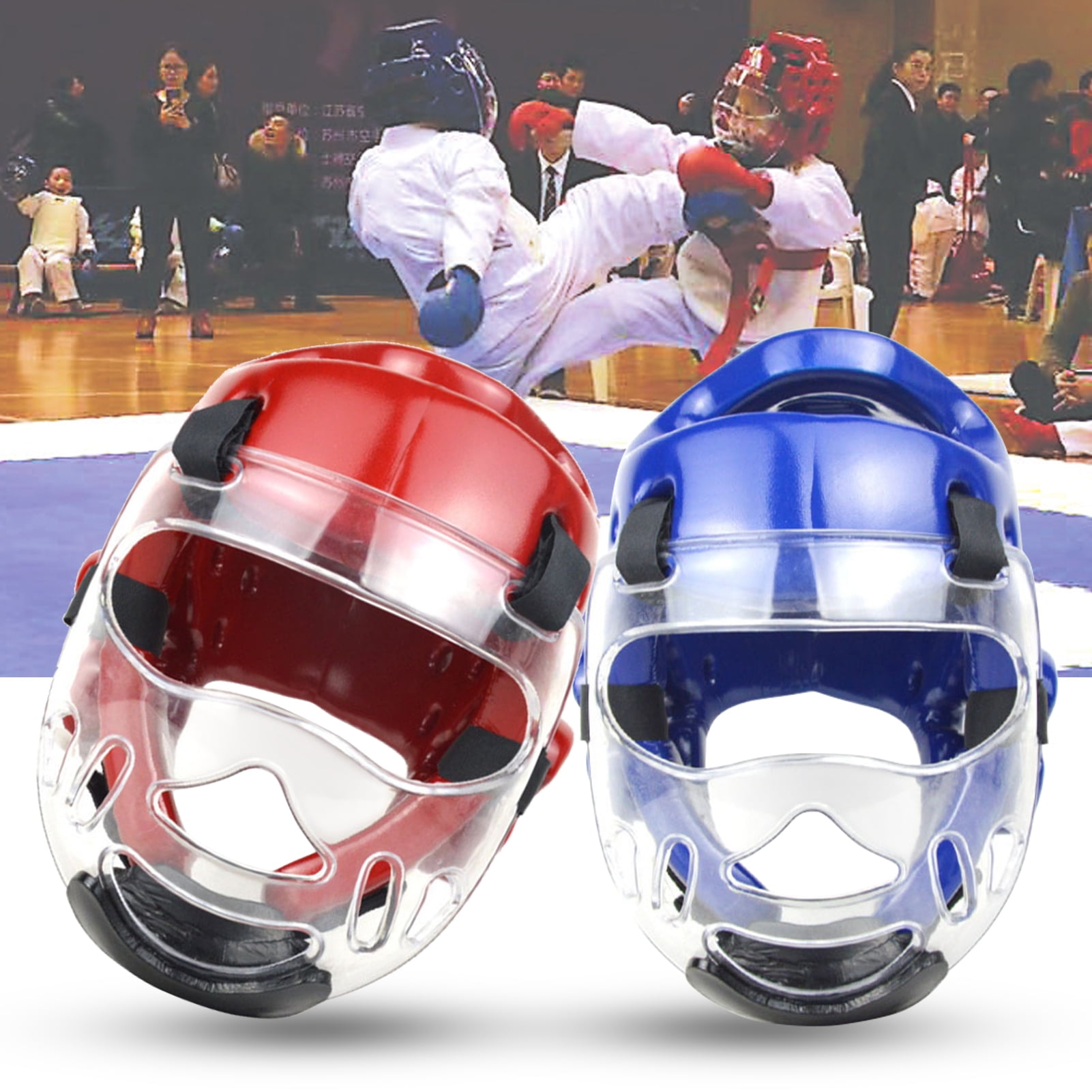 Star Home Taekwondo Helmet Breathable Shock Absorption Multi-purpose Head Guard Sparring Helmet for Sport
